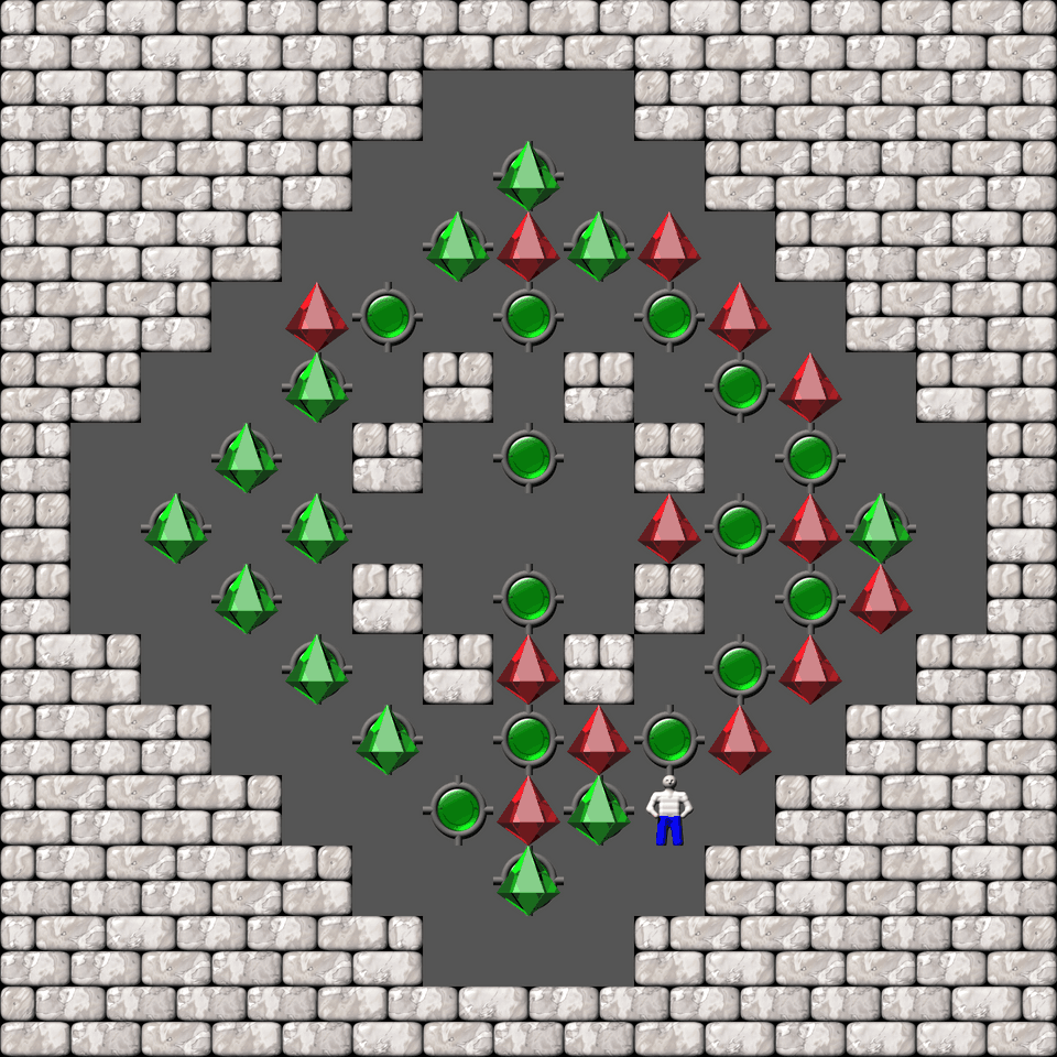 Sokoban Bugs509 collection level 213